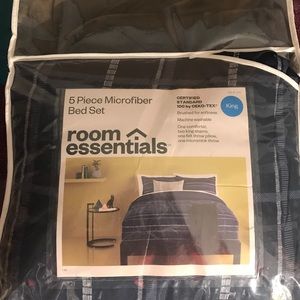 5 pc King Size bed set